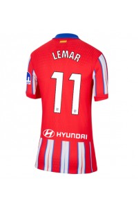 Atletico Madrid Thomas Lemar #11 Jalkapallovaatteet Naisten Kotipaita 2024-25 Lyhythihainen